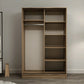 دولاب ام دي اف 120*60*185 سم - CLG125 - Homix