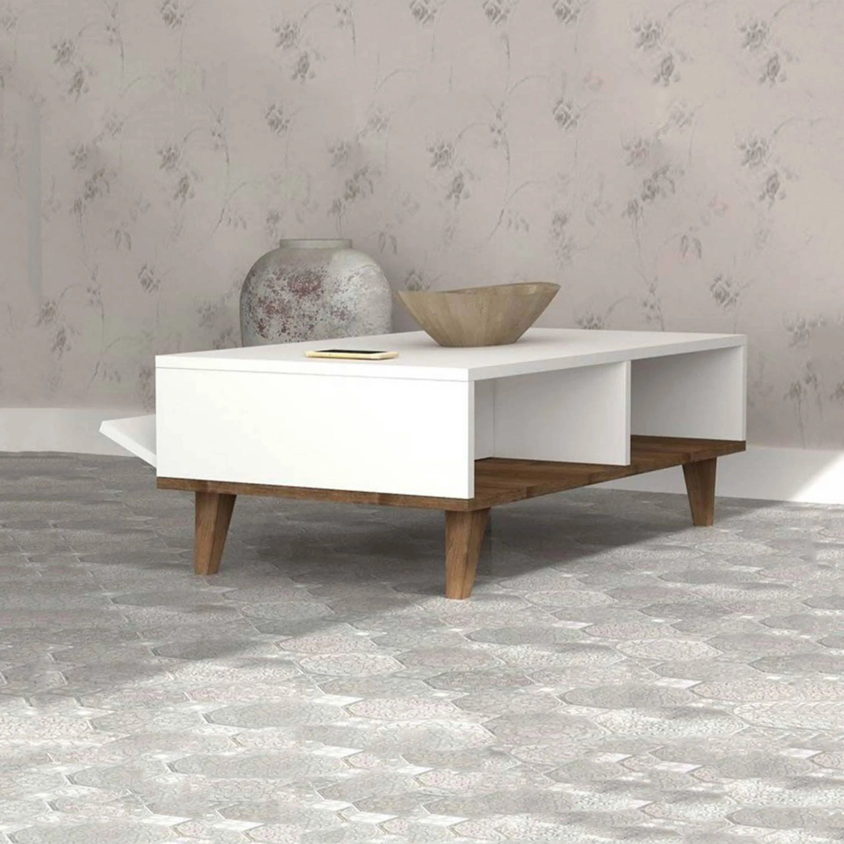 تسوق الأن من هومكس  ترابيزة قهوة ام دي اف 120*60*40 سم - CLG376 بأفضل سعر وأفضل جودة 