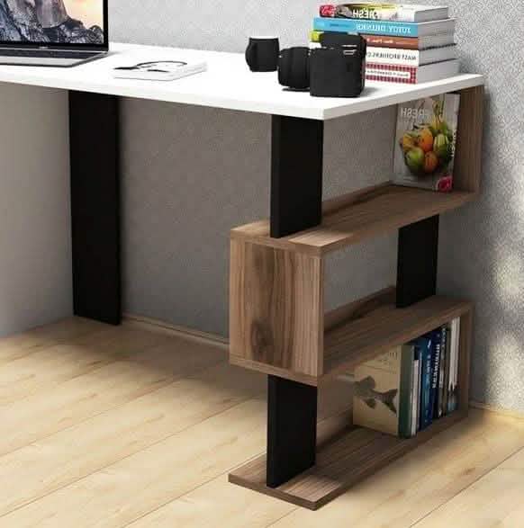 تسوق الأن من هومكس  مكتب ام دي اف 120*60*75 سم - CLG651 بأفضل سعر وأفضل جودة 