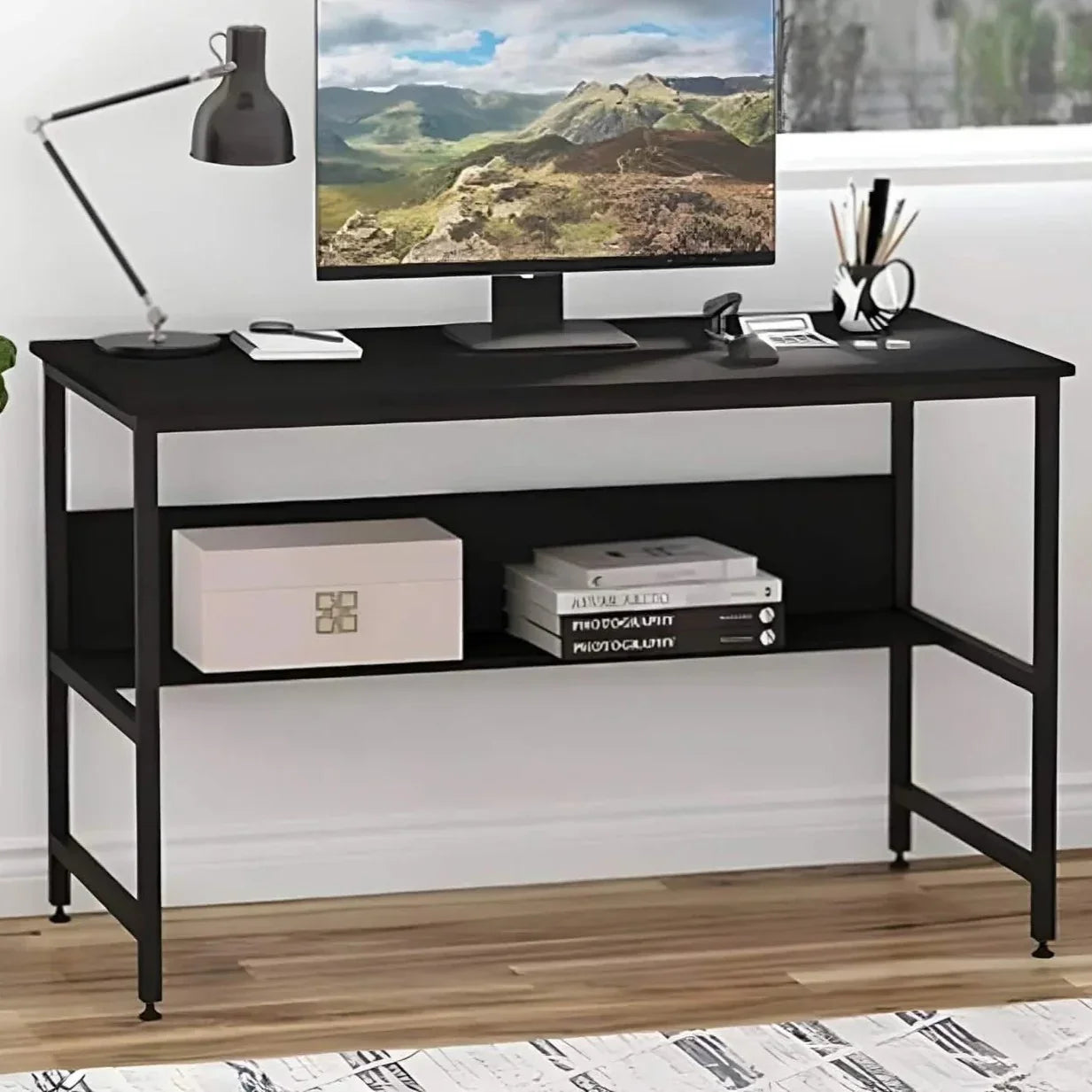 مكتب معدن، 120*60*75 سم