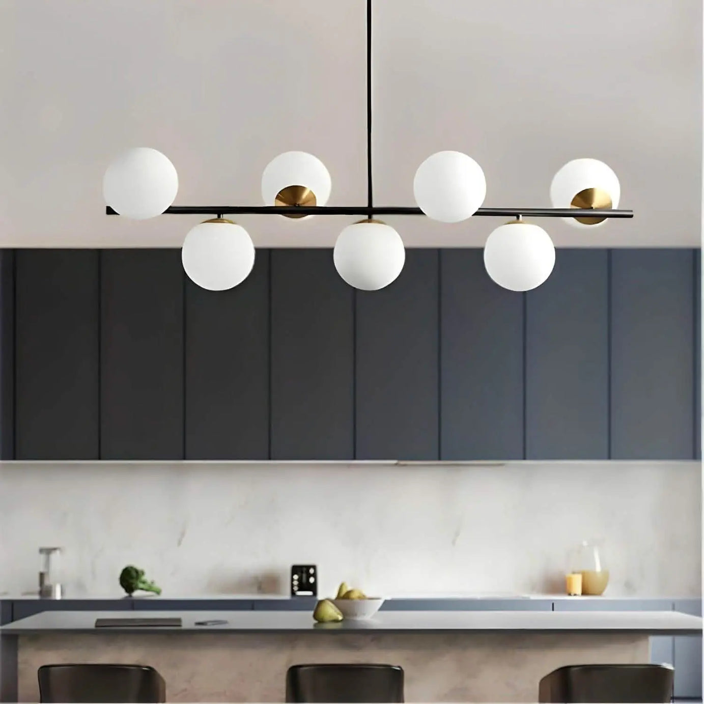 نجفة معدن و زجاج 120*65 سم - YLG13 Y-Lights