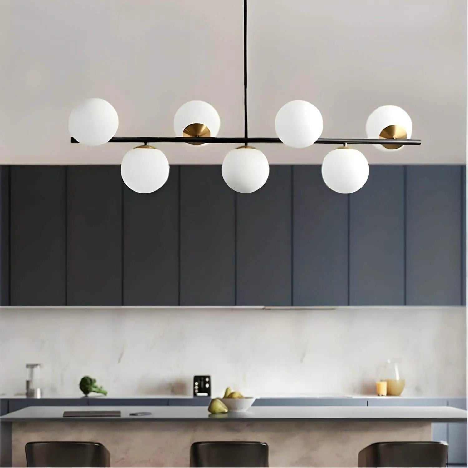 نجفة معدن و زجاج 120*65 سم - YLG13 Y-Lights