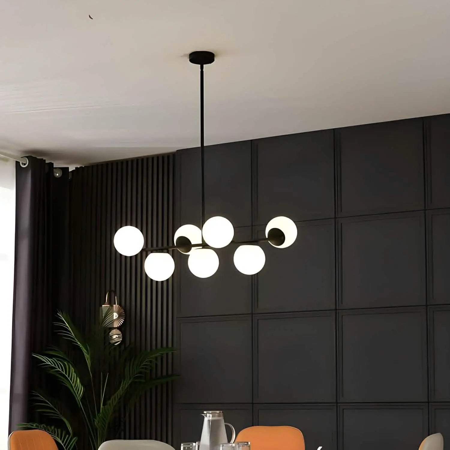 نجفة ستيل، 65*120 سم