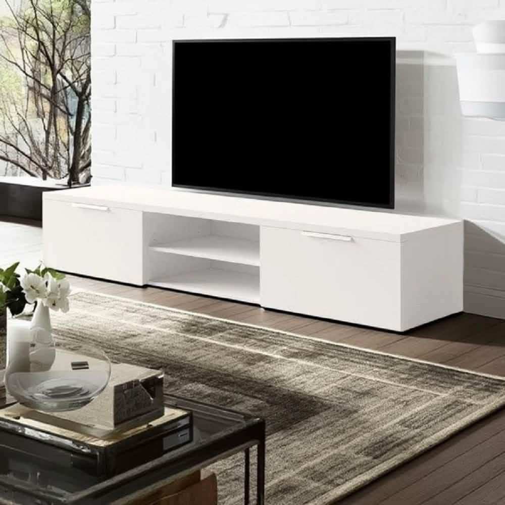 ترابيزة تليفزيون خشب ام دي اف، 120*40*40 سم