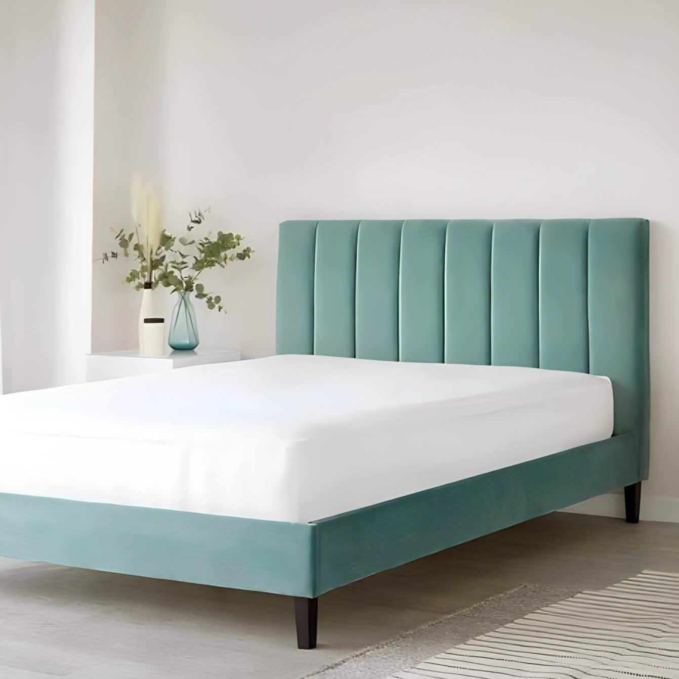 سرير فردي خشب كونتر، 100*195*120 سم