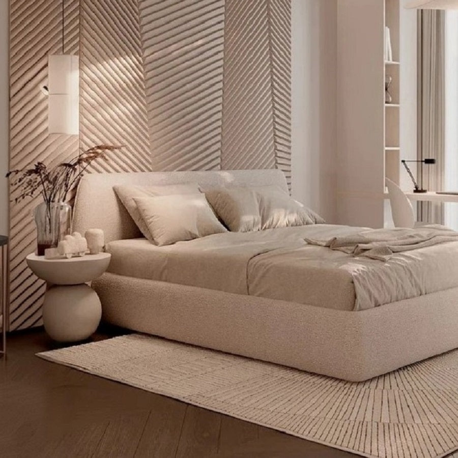 سرير فردي خشب كونتر وزان، 123*205*120 سم