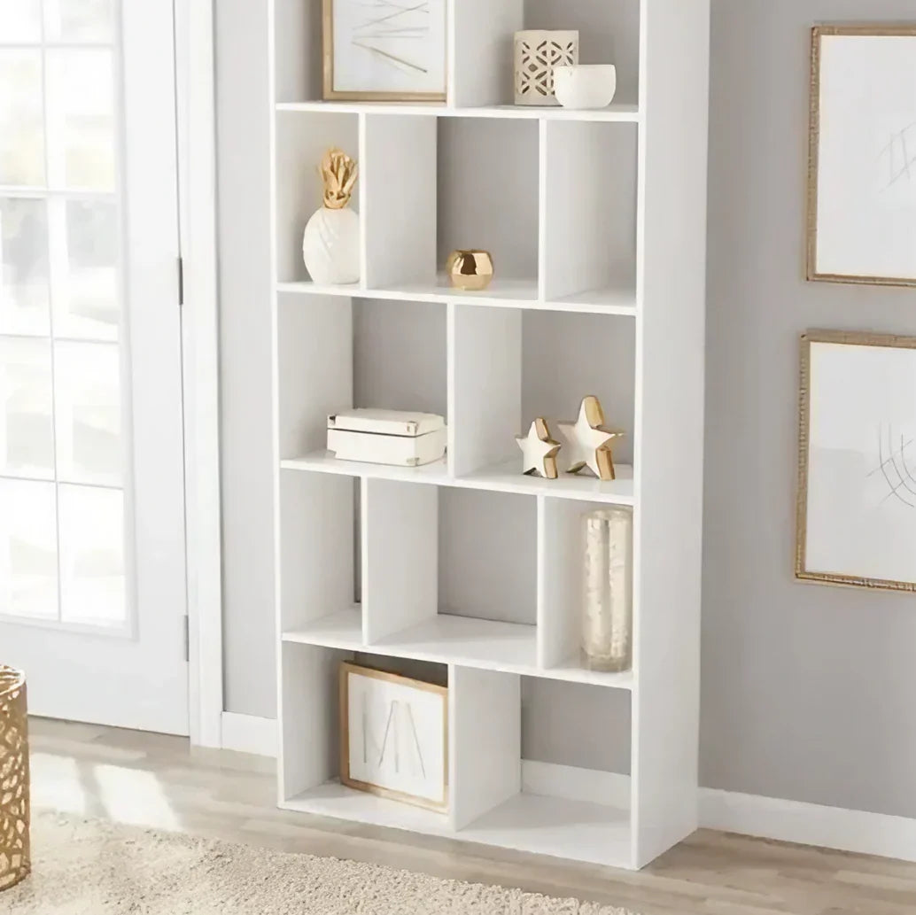 وحدة أرفف مكتبية ام دي اف، 80*26*180 سم