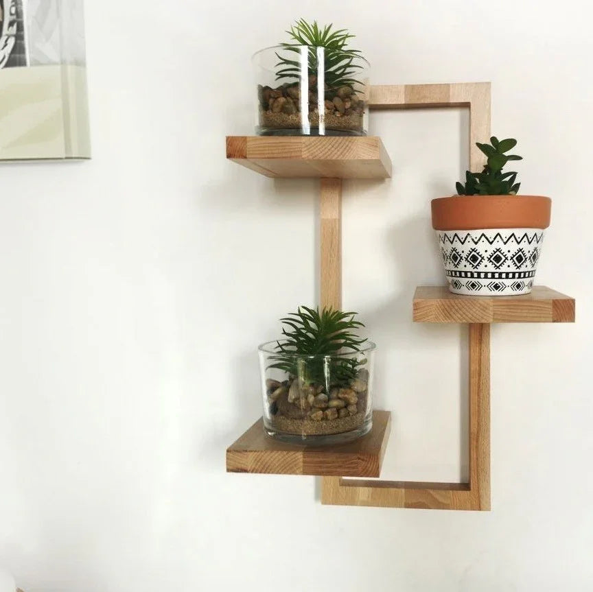 وحدة أرفف خشب موسكي، 35*15*60 سم