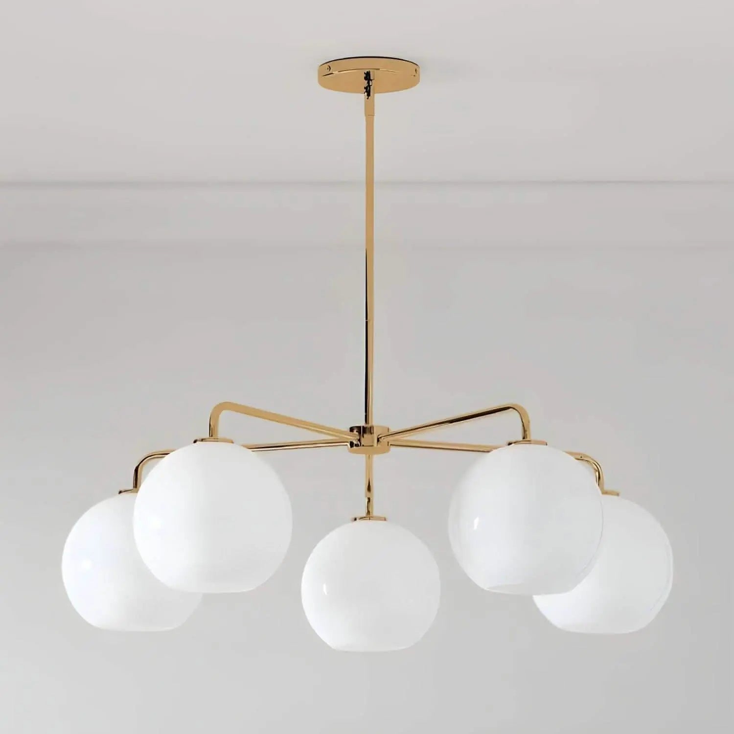 نجفة معدن و زجاج  125*95 سم - YLG5 Y-Lights