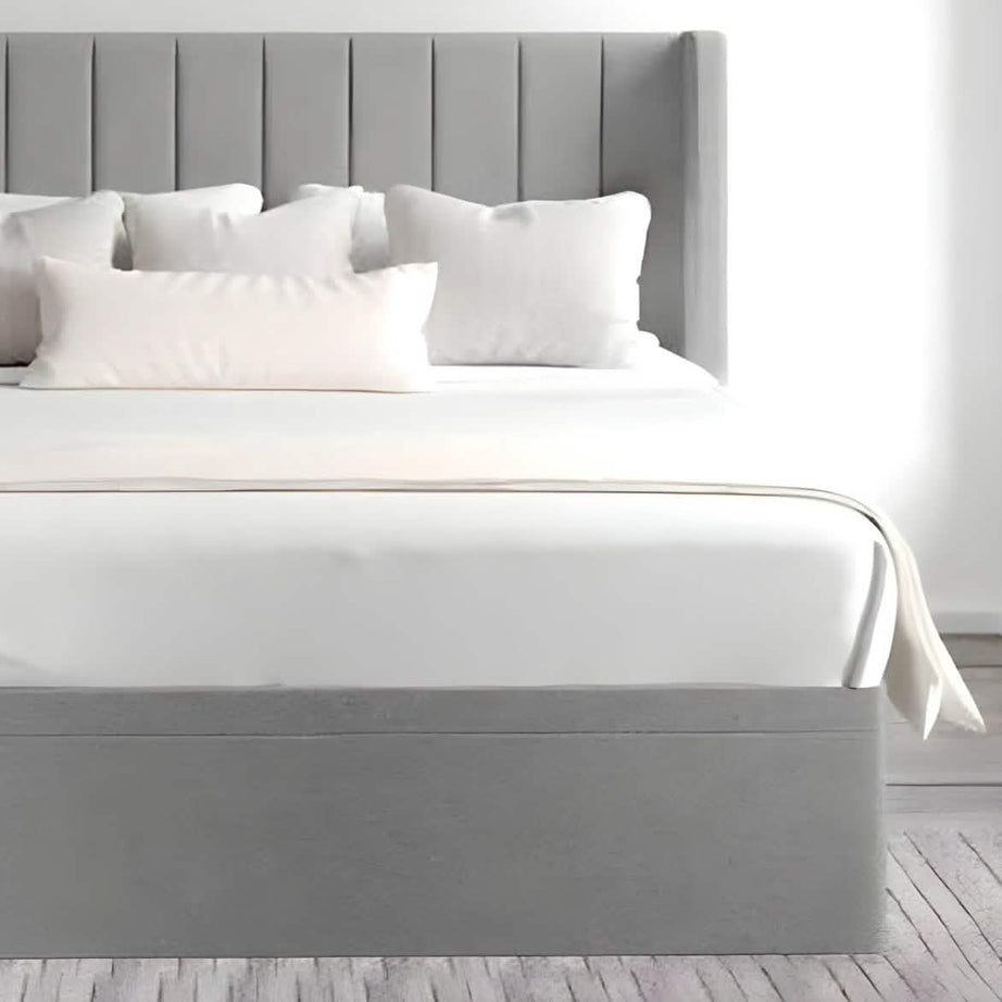 سرير كوين خشب كونتر، 150*195*120 سم