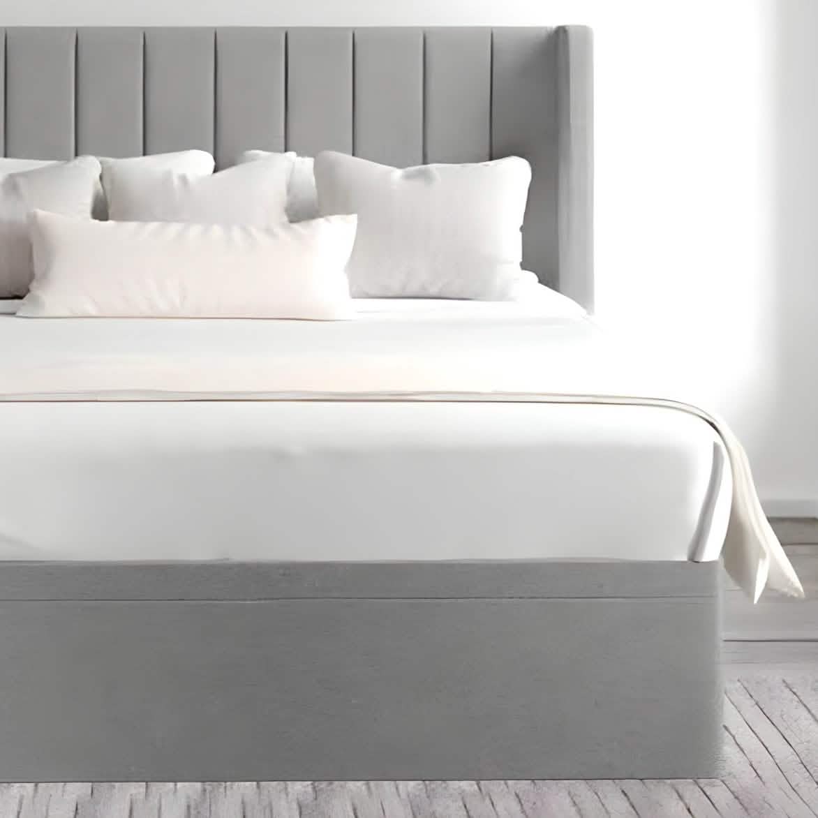 سرير كوين خشب كونتر، 150*195*120 سم