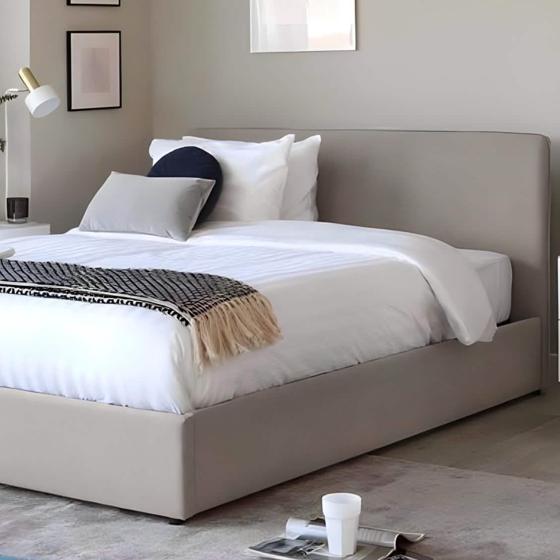 سرير كينج خشب كونتر، 160*195*120 سم