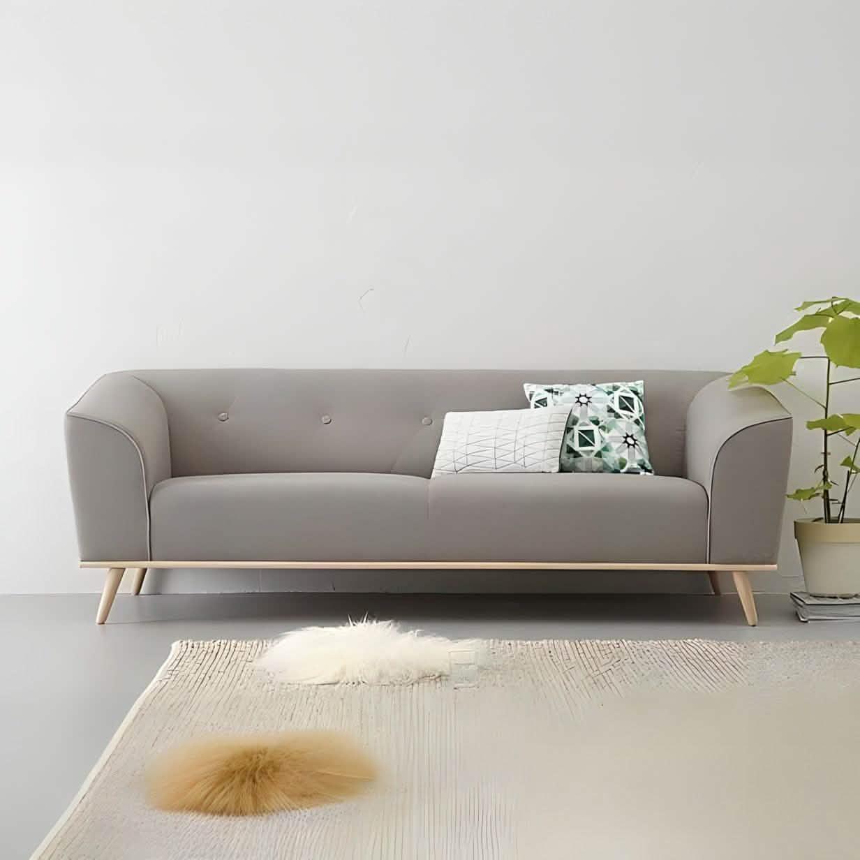 كنبة خشب زان 200*85*75 سم - BAW13 Badawy