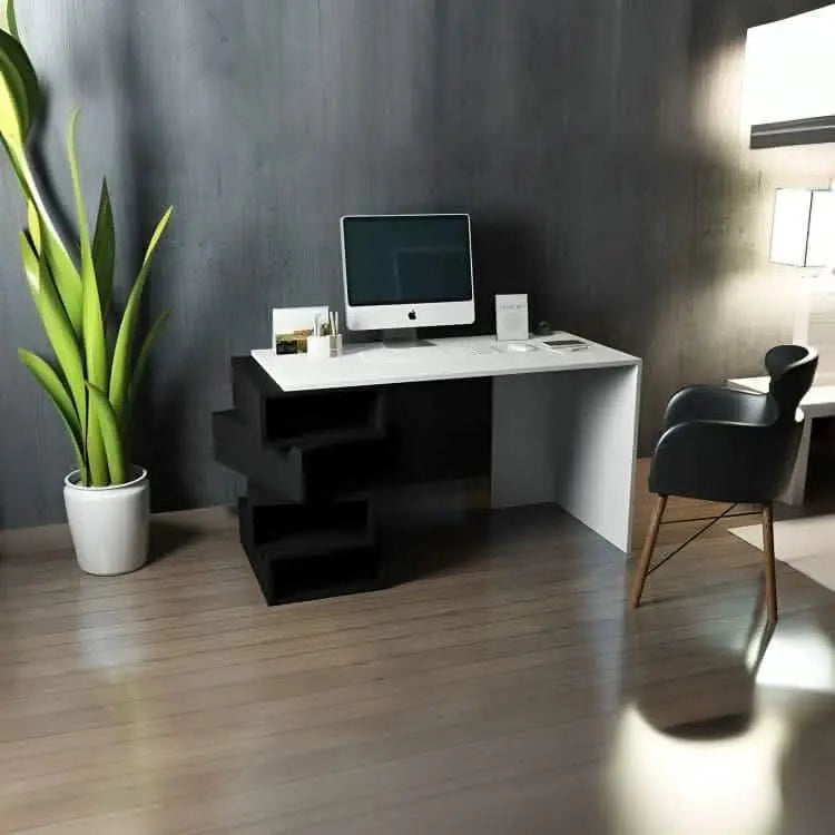 تسوق الأن من هومكس  مكتب ام دي اف 130*60*75 سم - CLG644 بأفضل سعر وأفضل جودة 