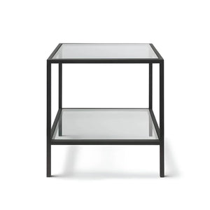 ترابيزة جانبية زجاج 50*50*60 سم - RON69 Royal Iron