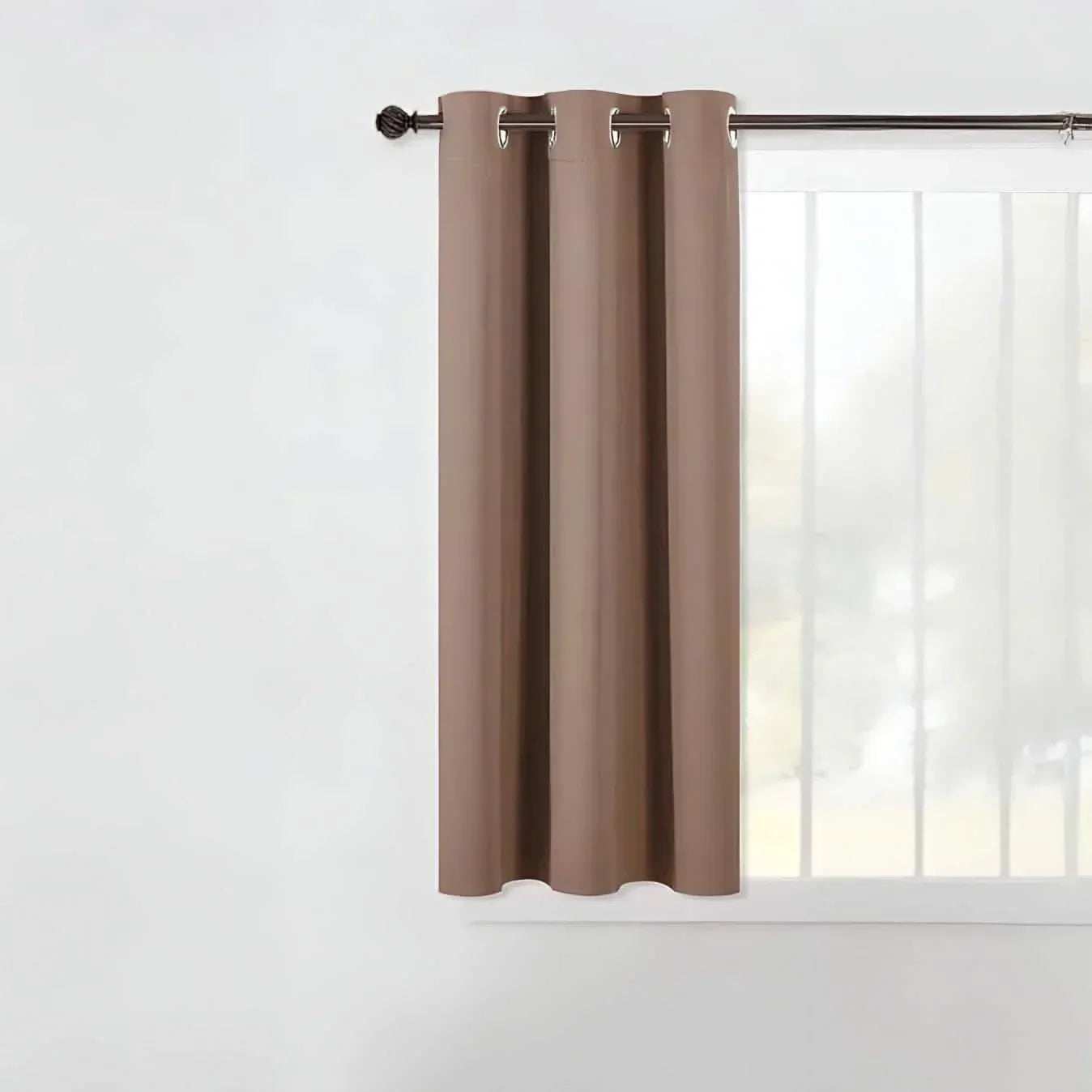 ستارة لون بيج غامق 132*160 سم - CART75 - Homix