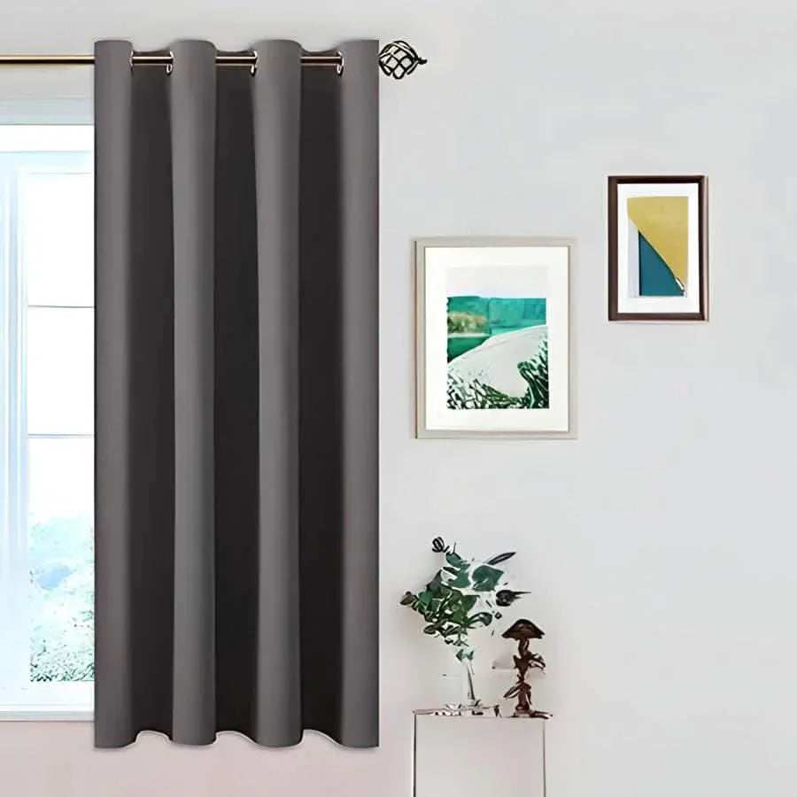 ستارة لون رمادي 132*160 سم - CART57 Cartela