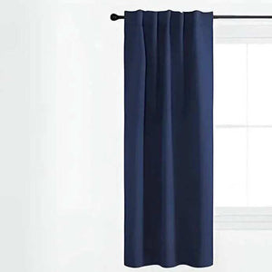 ستارة لون أزرق غامق 132*160 سم - CART87 - Homix