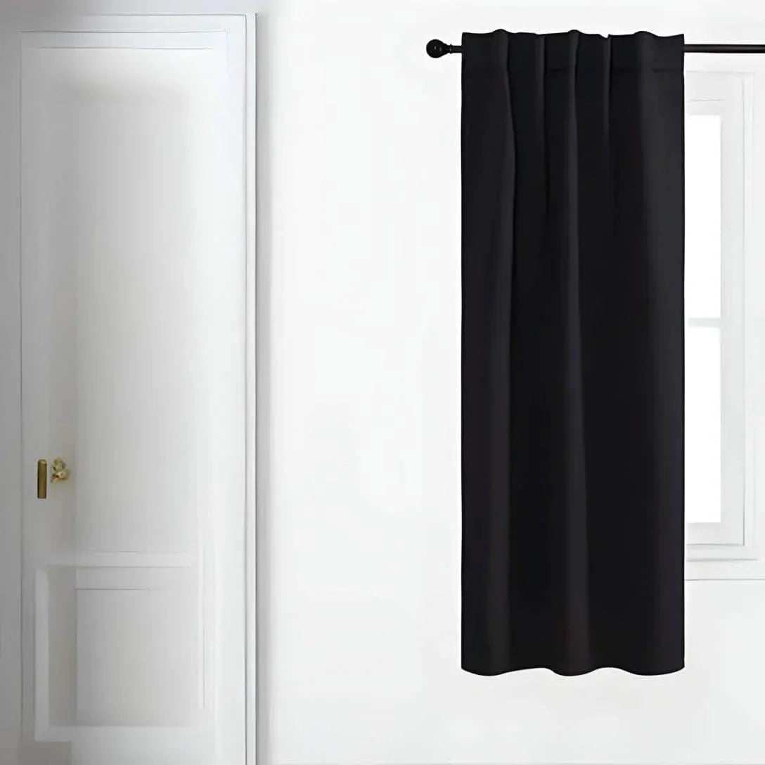 ستارة لون أسود 132*214 سم - CART95 - Homix