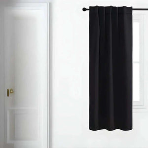 ستارة لون أسود 132*214 سم - CART95 - Homix