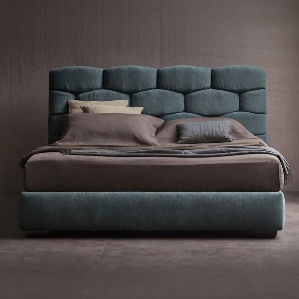 سرير خشب كونتر و موسكي متعدد المقاسات - IST39 High Style