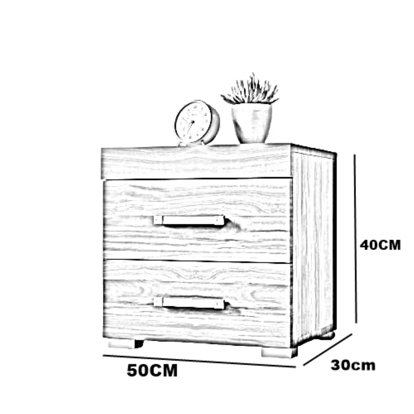 غرفة نوم كاملة، خشب ام دي اف- 5 قطع