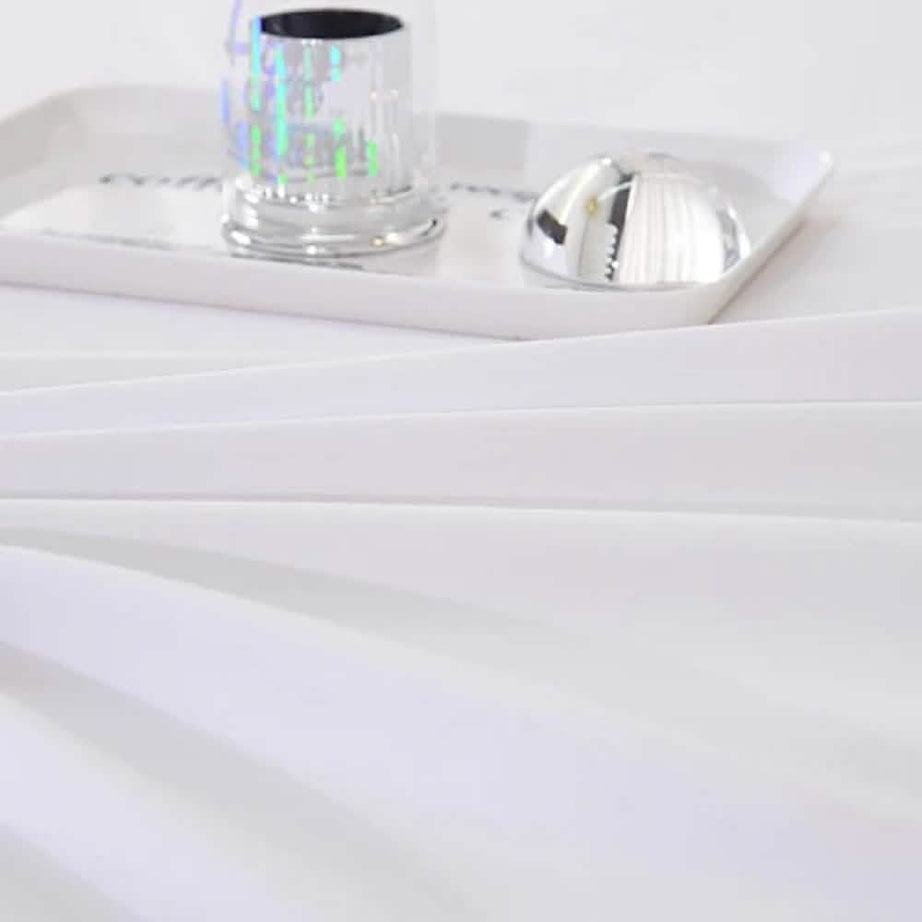 طقم ملاية سرير مايكروفايبر، 240*220 سم - أبيض