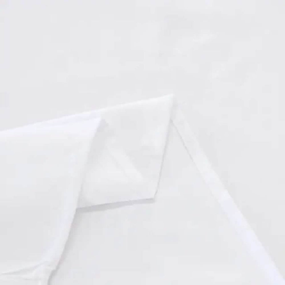 طقم ملاية سرير مايكروفايبر، 220*180 سم - أبيض