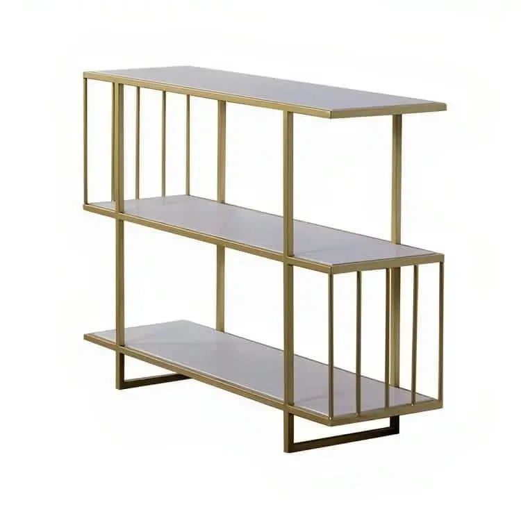 تسوق الأن من هومكس  كونسول معدن بأرفف رخام 140*40*90 سم - CH110 بأفضل سعر وأفضل جودة 