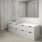 وحدة أدراج ام دي اف 140*42*50 سم - FUN82 - Homix