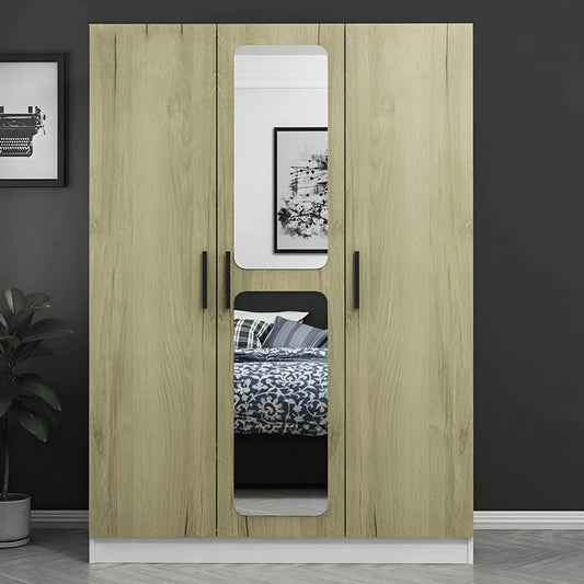 دولاب خشب ام دي اف، 140*50*185 سم