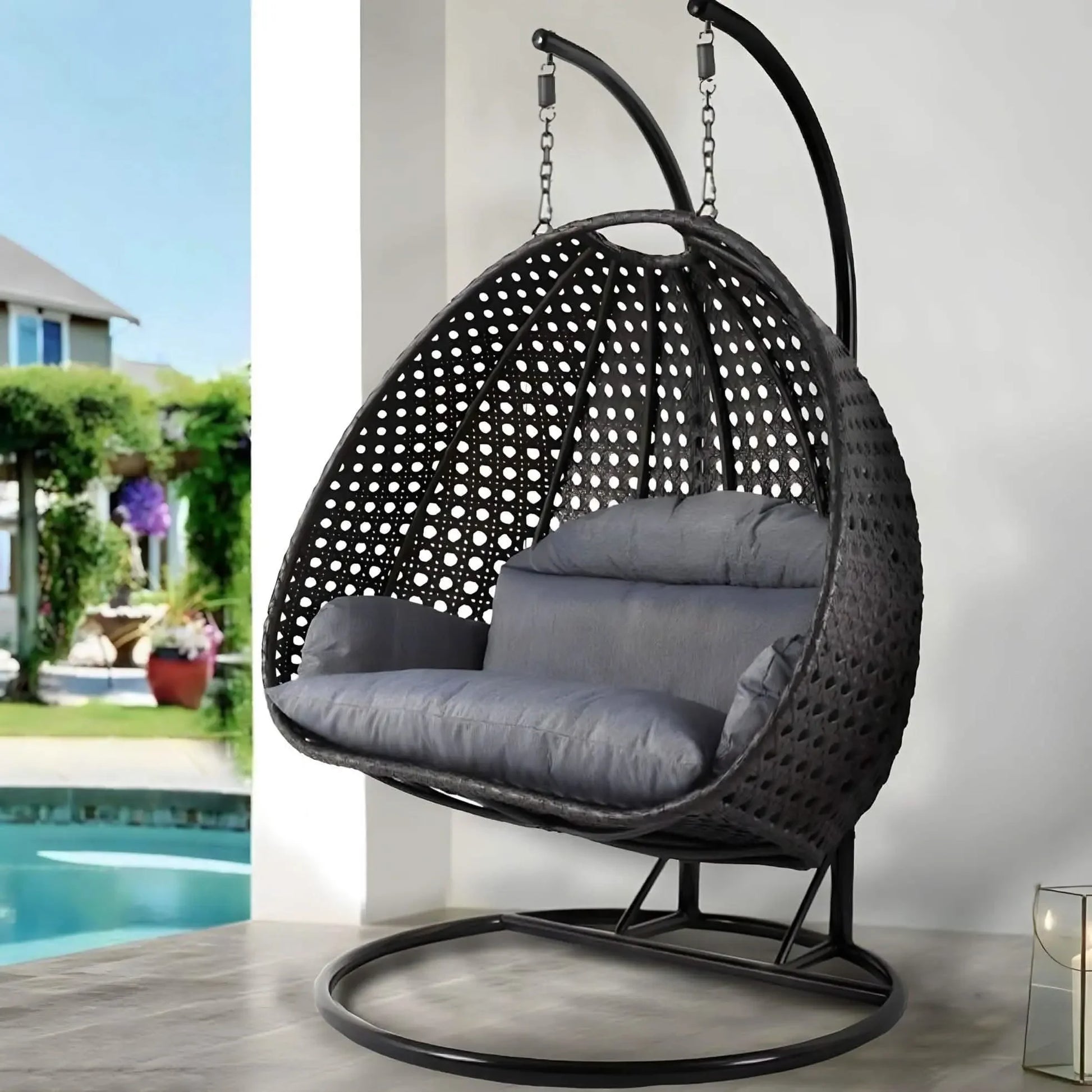 تسوق الأن من هومكس  مرجيحة ثنائية 140*70*220 سم - FAD11 بأفضل سعر وأفضل جودة