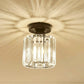 نجفة سقف معدن و كريستال 14*23 سم - YLG215 Y-Lights