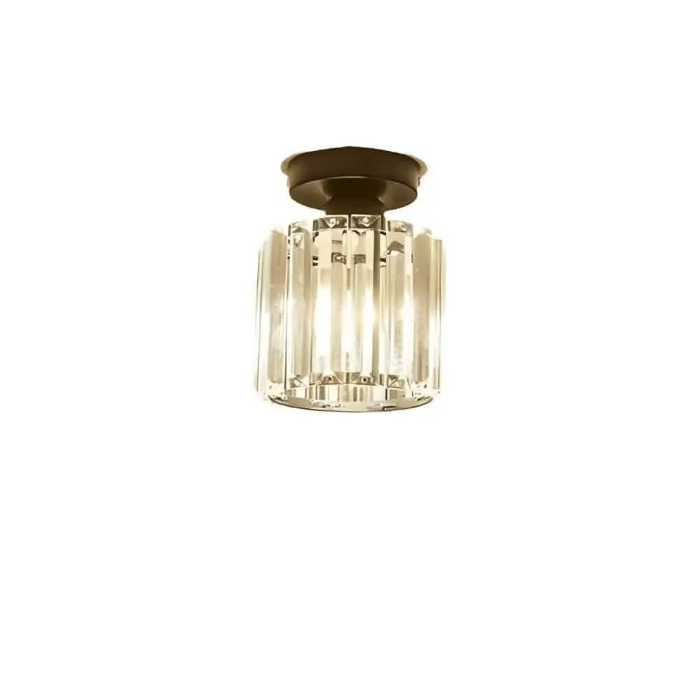 نجفة سقف معدن و كريستال 14*23 سم - YLG215 Y-Lights