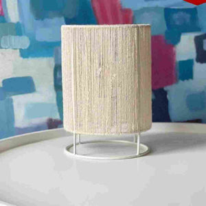 أباجورة خيوط مكرميه، 15*25 سم