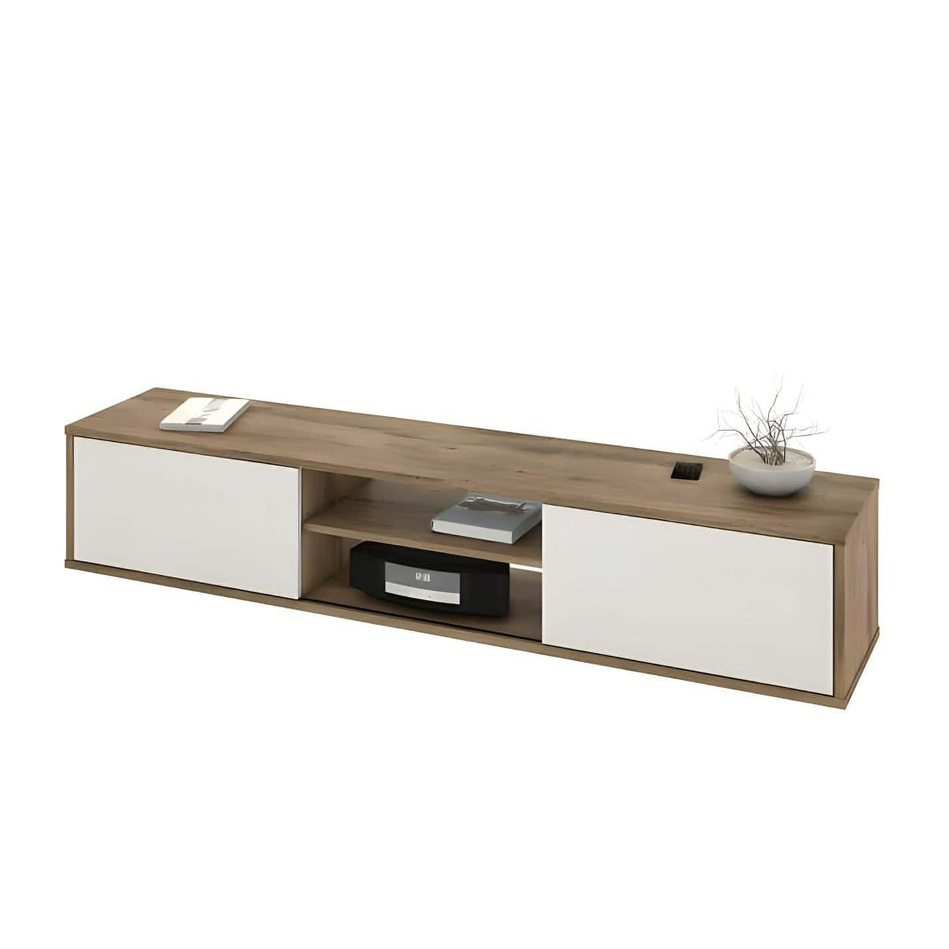 ترابيزة تليفزيون ام دي اف 160*30*42 سم - BAL16 El Batal Furniture