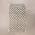 سجادة صوف بيج و اسود 150*300 سم - LUS181 - Homix