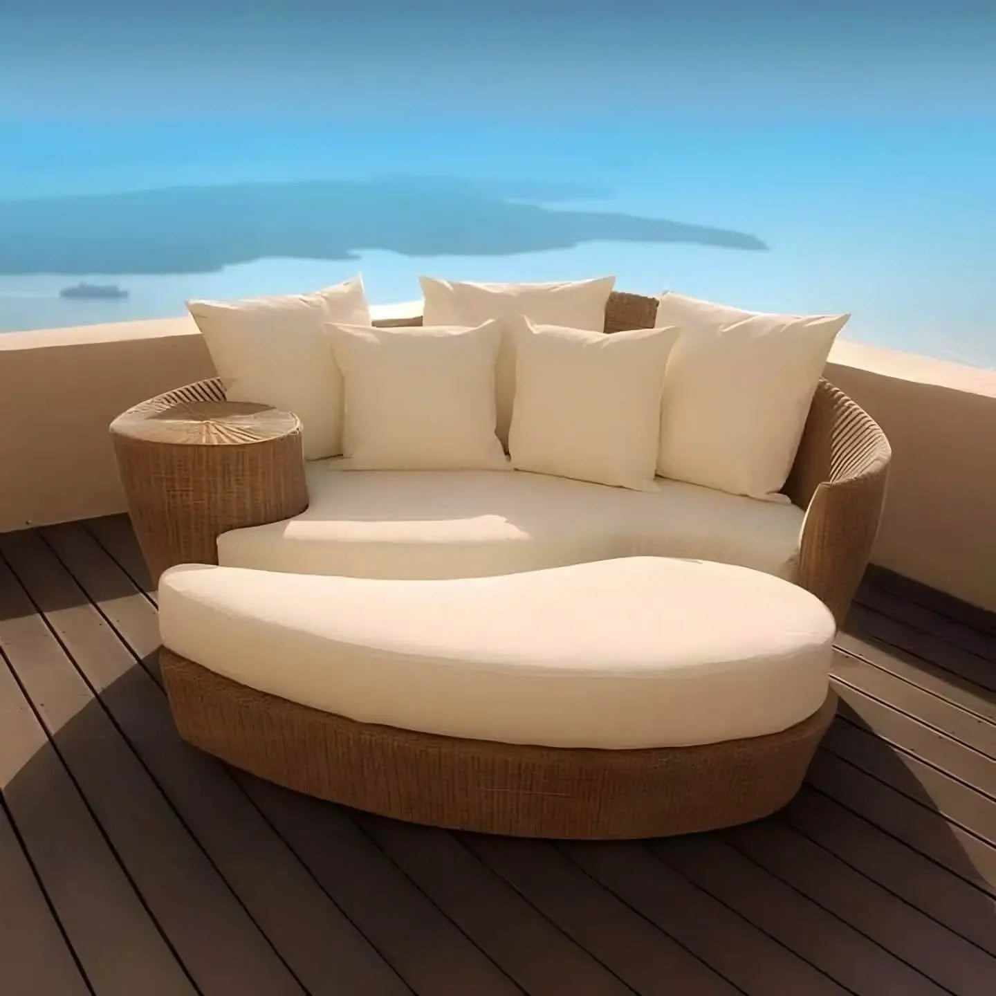 تسوق الأن من هومكس  سرير خارجي 150*150*80 سم - FAD19 بأفضل سعر وأفضل جودة