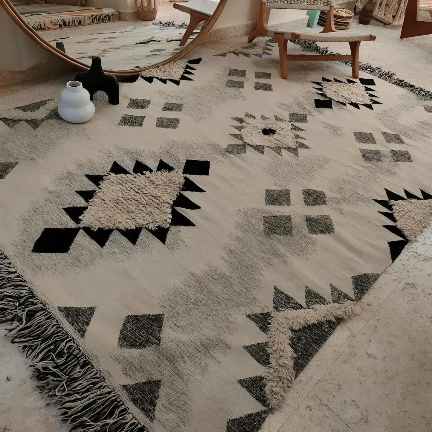 سجادة صوف، 150*200 سم