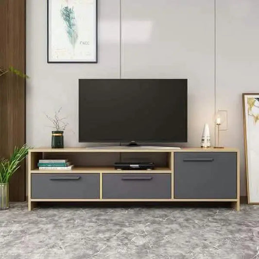 تسوق الأن من هومكس  ترابيزة تليفزيون ام دي اف 150*30*45 سم - CLG276 بأفضل سعر وأفضل جودة 
