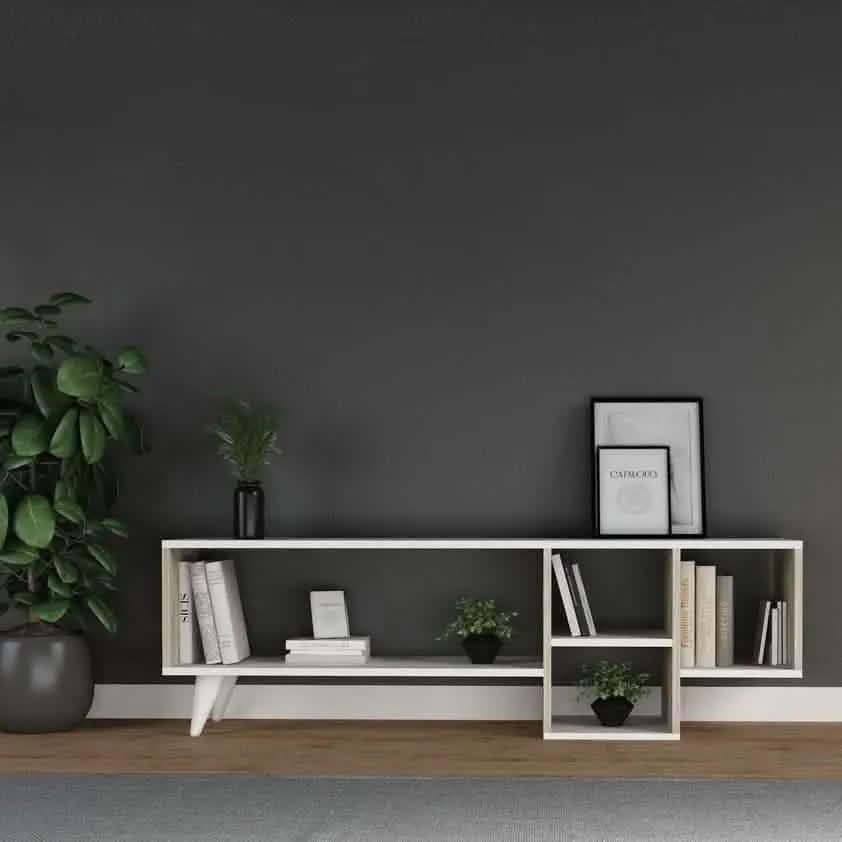 تسوق الأن من هومكس  ترابيزة تليفزيون ام دي اف 150*30*45 سم - CLG300 بأفضل سعر وأفضل جودة 