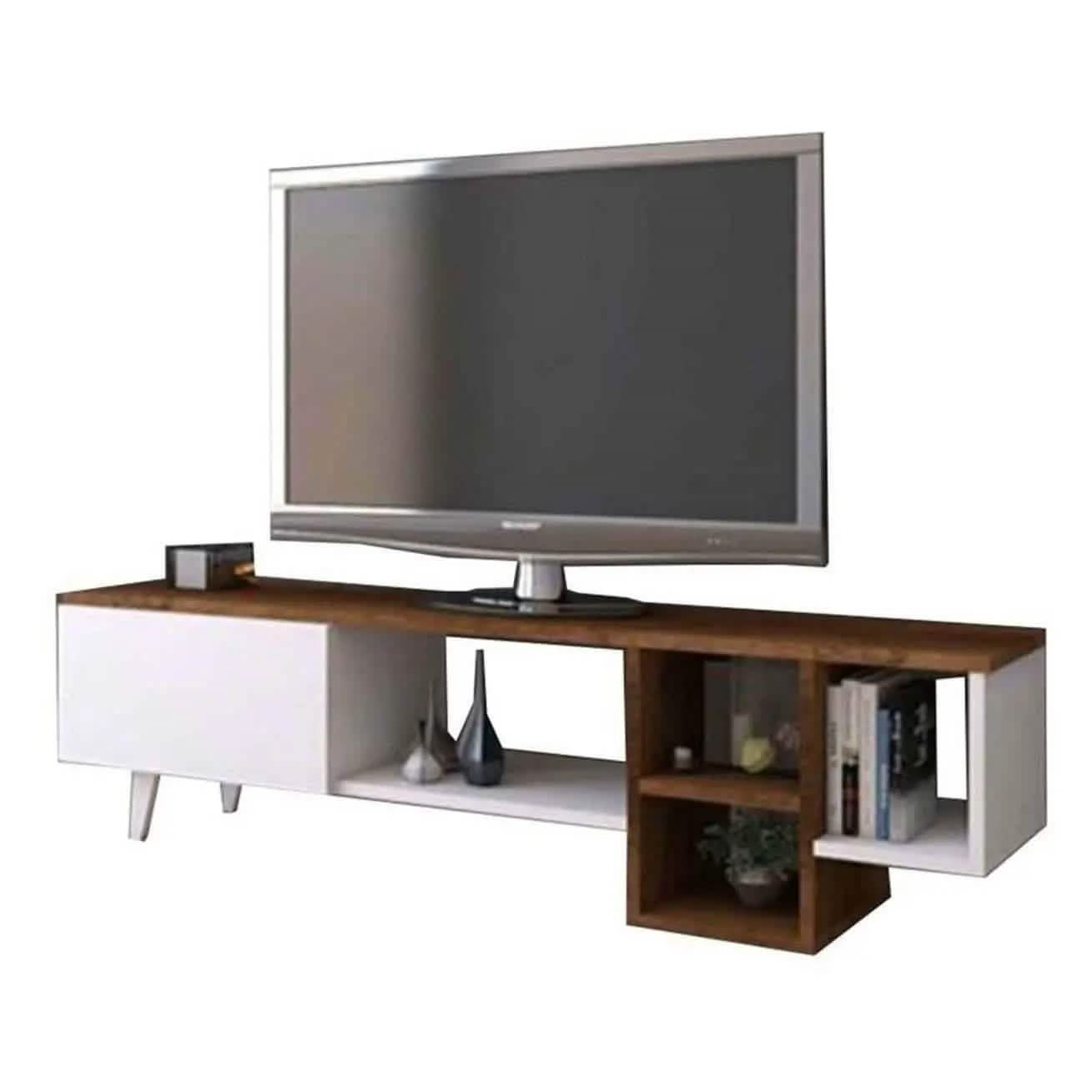 تسوق الأن من هومكس  ترابيزة تليفزيون ام دي اف 150*30*45 سم - CLG319 بأفضل سعر وأفضل جودة 