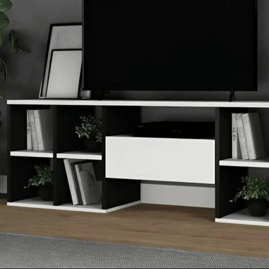 ترابيزة تليفزيون ام دي اف، 150*30*45 سم