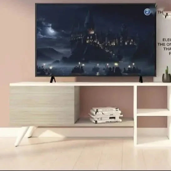 ترابيزة تليفزيون ام دي اف، 150*30*45 سم