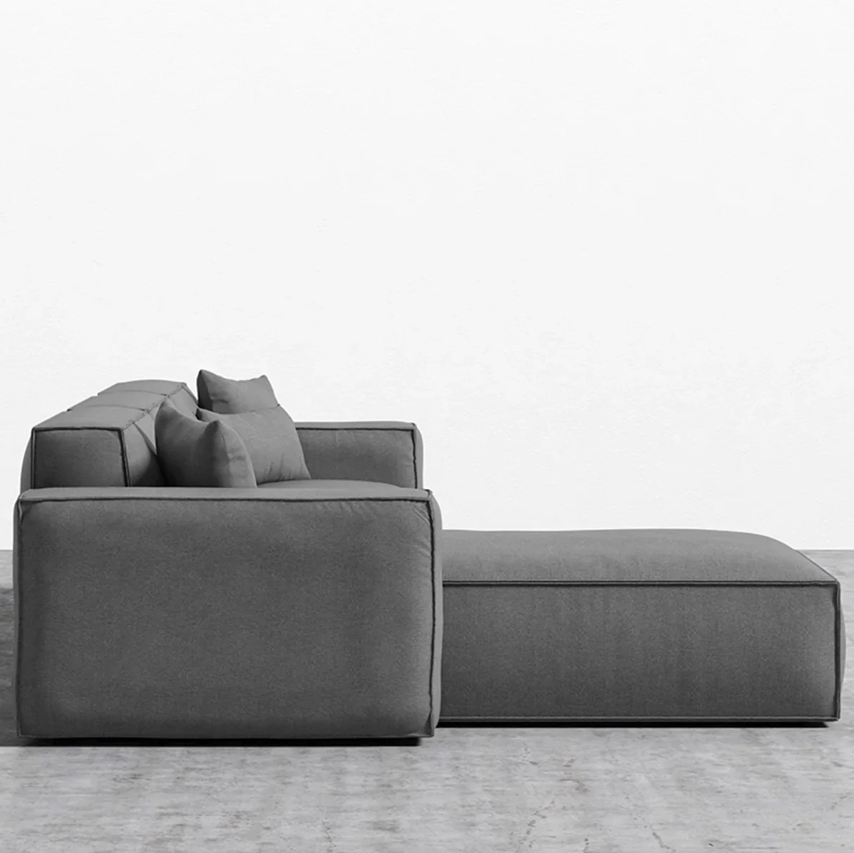 ركنة خشب زان، 280*180*75 سم