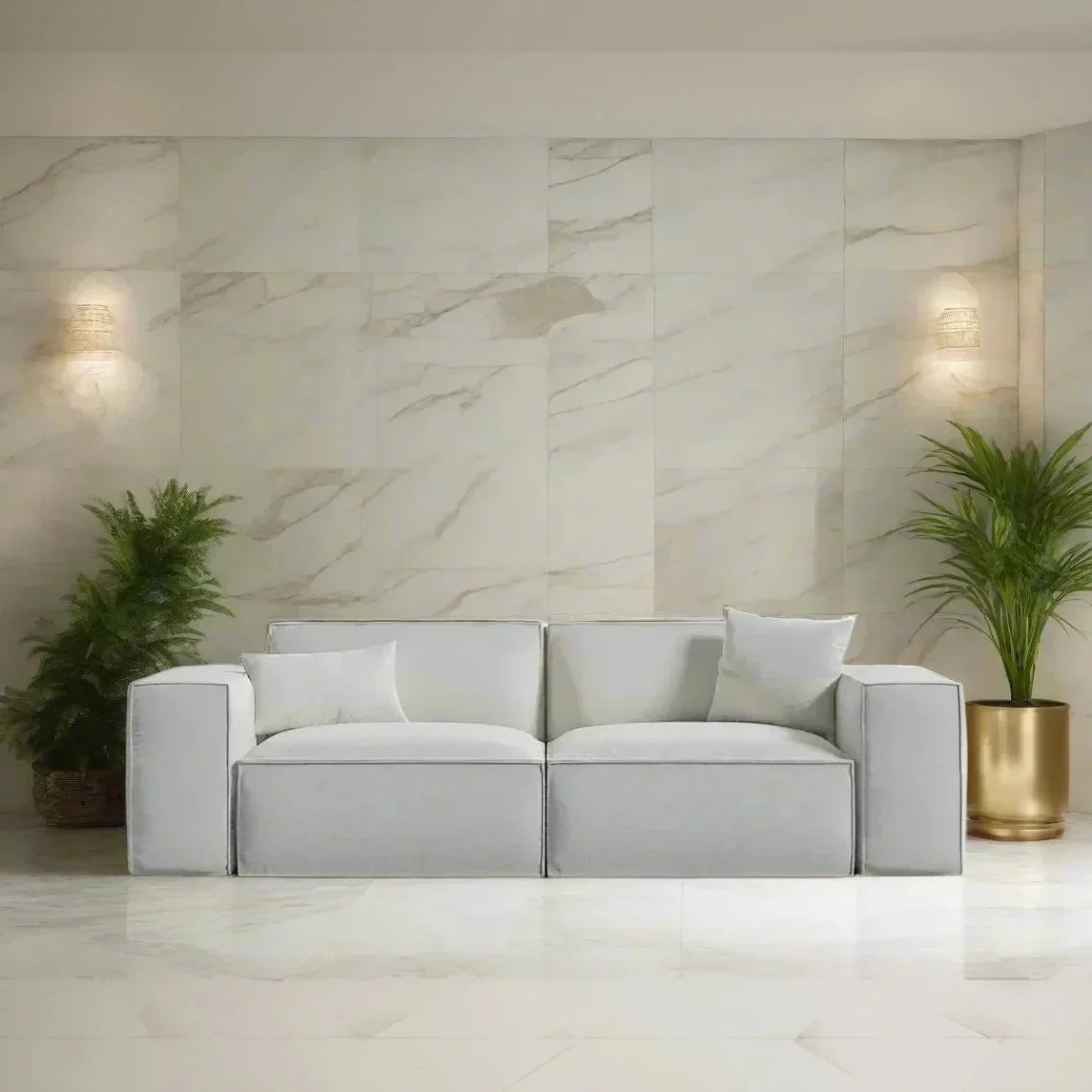 كنبة خشب زان، 200*90*75 سم