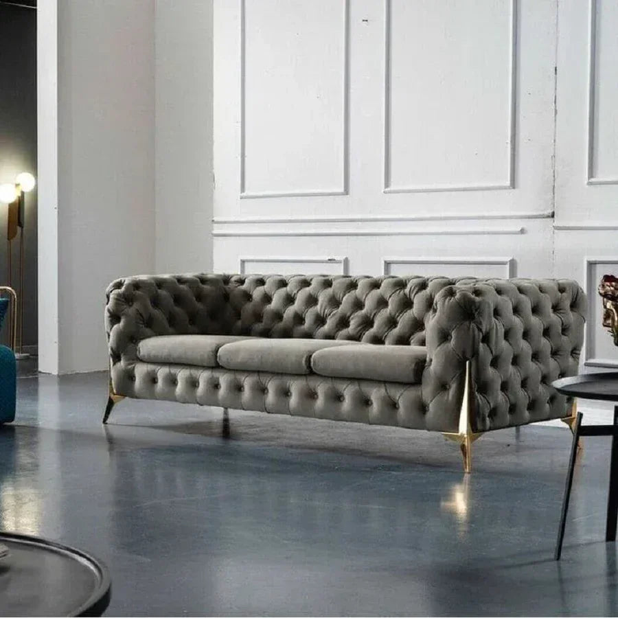 كنبة خشب زان، 240*90*75 سم