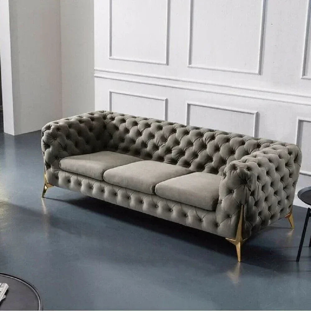 كنبة خشب زان، 240*90*75 سم