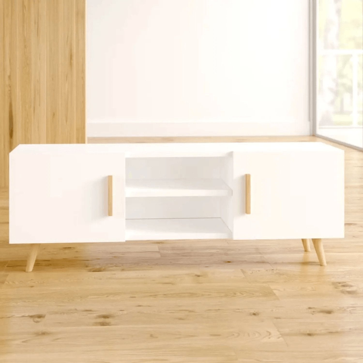 ترابيزة تليفزيون خشب 160*30*50 سم - HOM160 - Homix