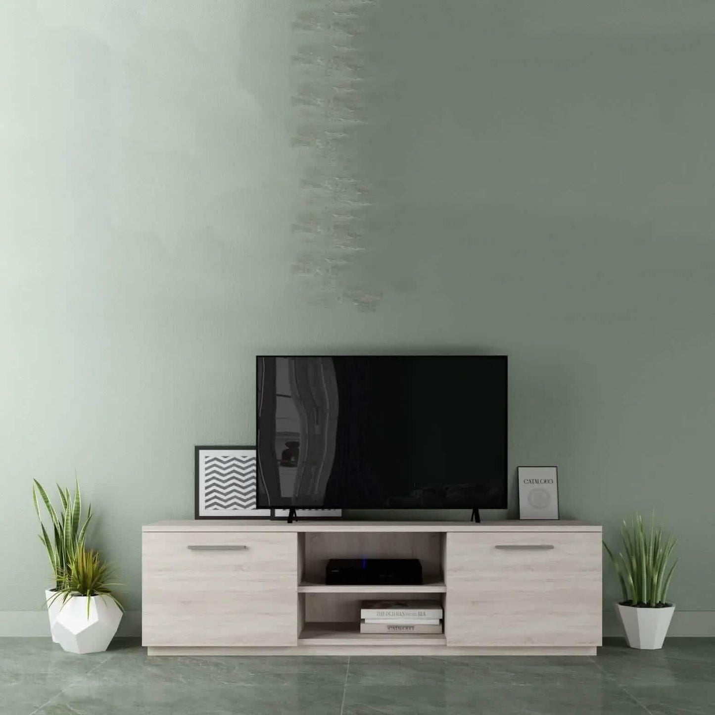 تسوق الأن من هومكس  ترابيزة تليفزيون ام دي اف 160*30*45 سم - CLG205 بأفضل سعر وأفضل جودة 